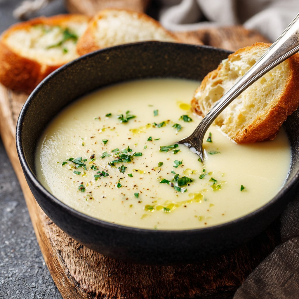 Blumenkohlsuppe fein püriert