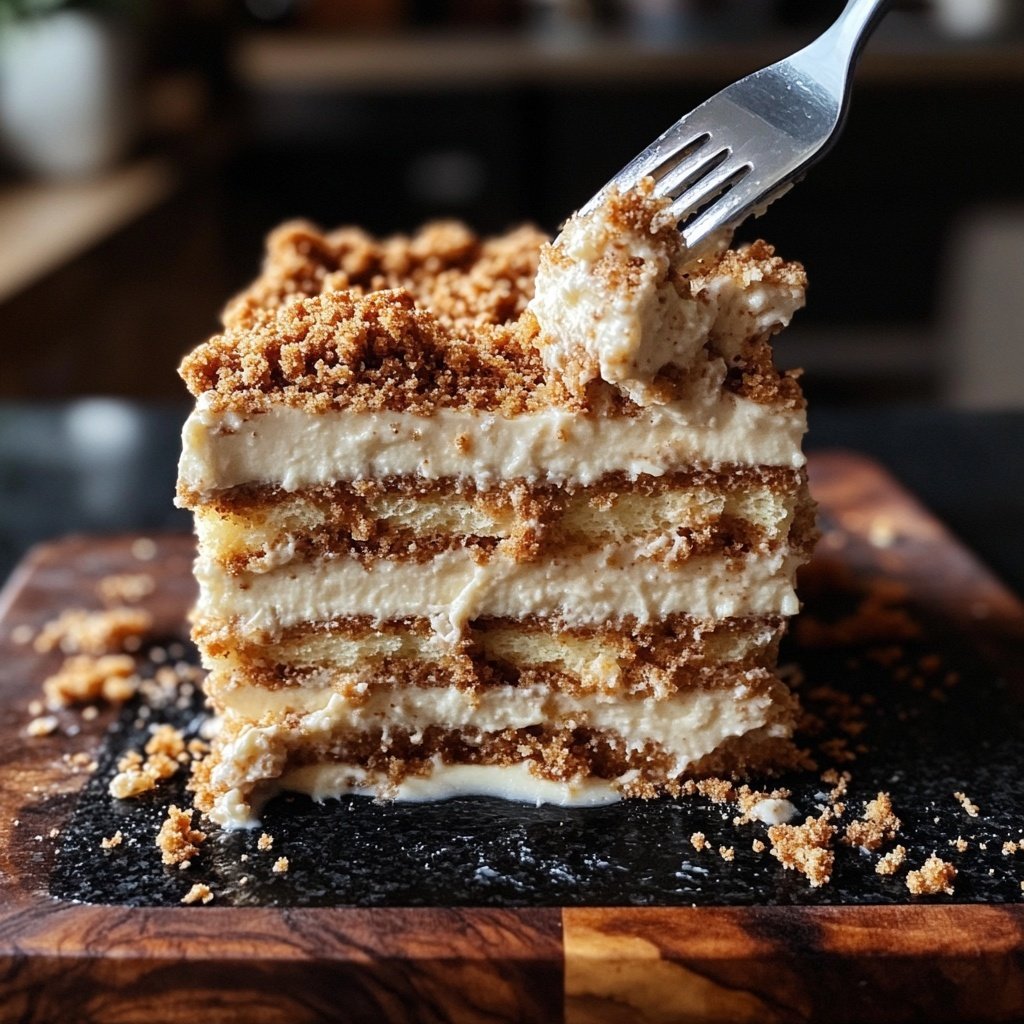 Bratapfel Spekulatius Tiramisu