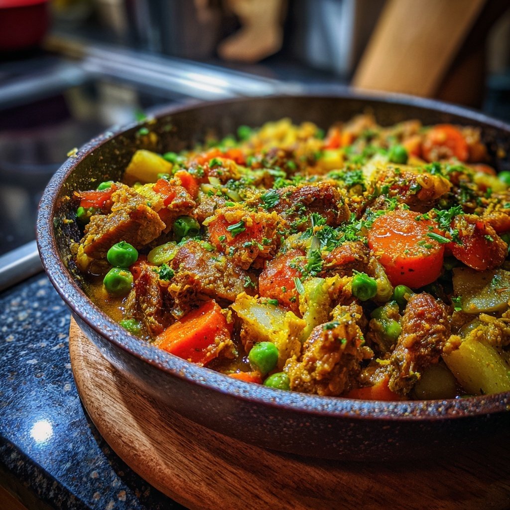 Mittagessen aus dem Topf