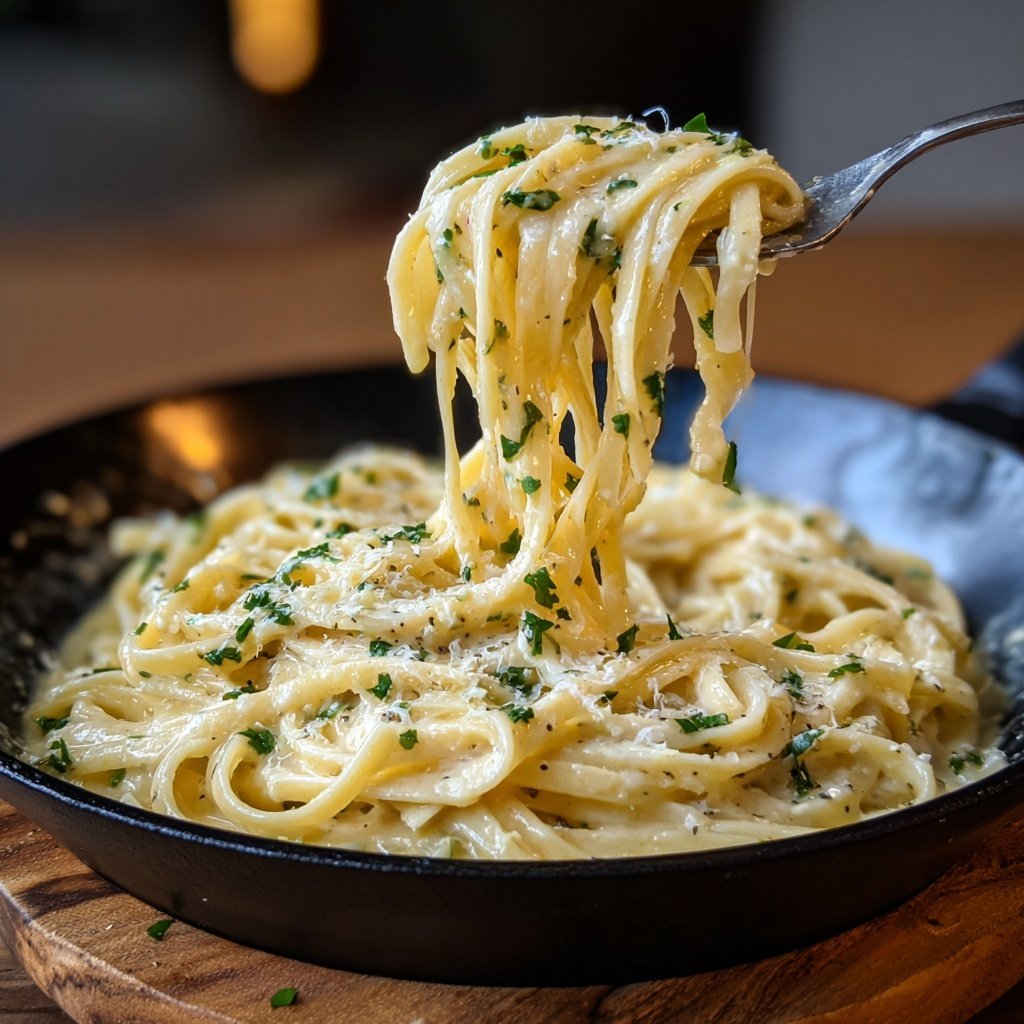 Schnell & Einfach 15-Minuten Knoblauchpasta