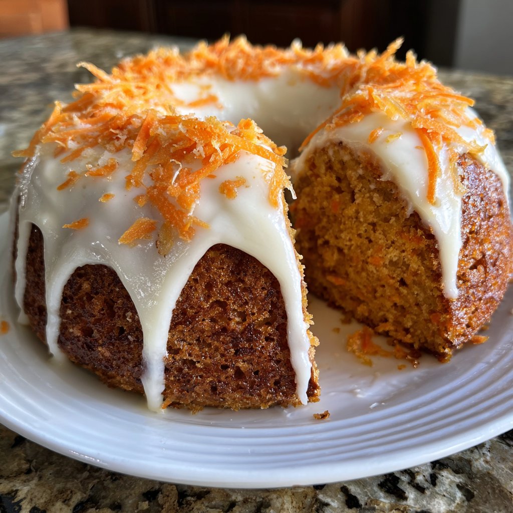 Gesunder Karottenkuchen ohne Zucker
