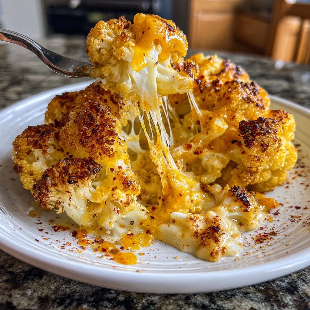 Blumenkohl mit Käsesauce