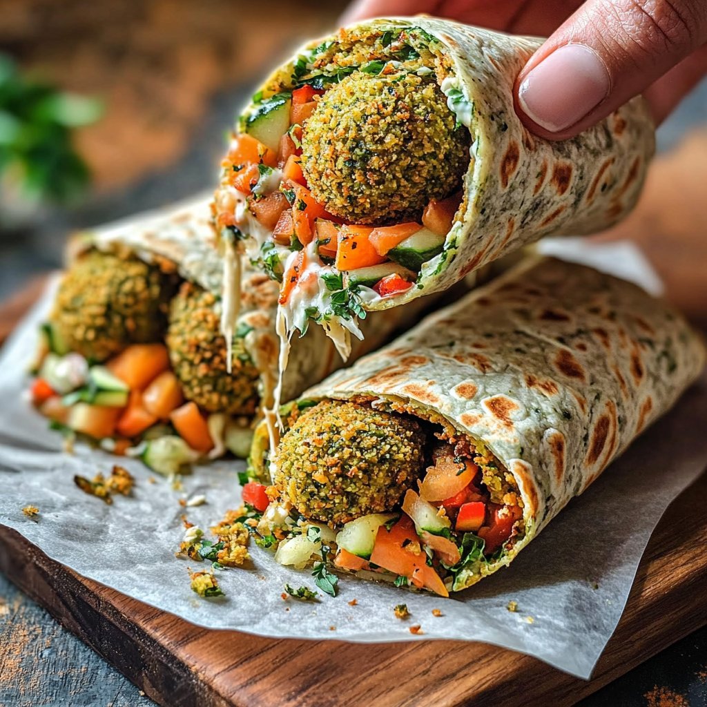 Wraps mit Falafel