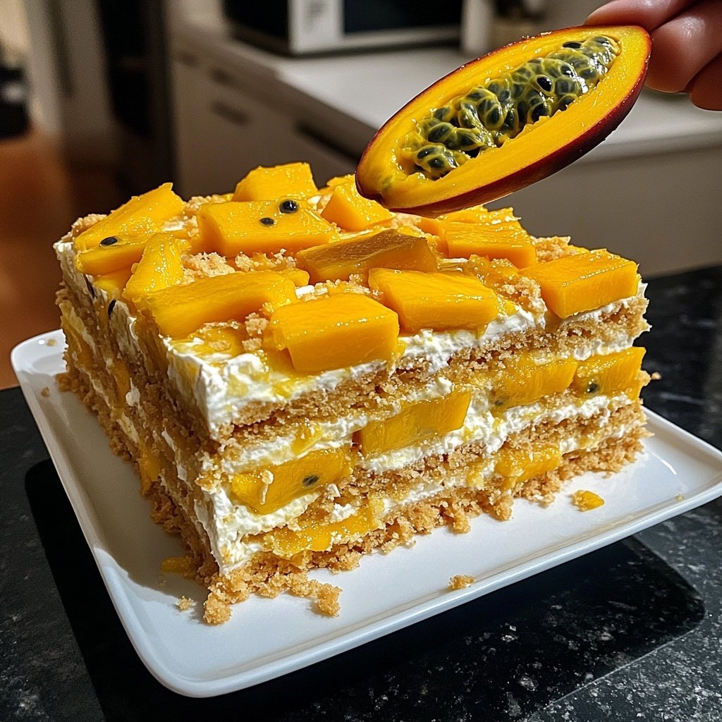 Mango-Maracuja-Torte