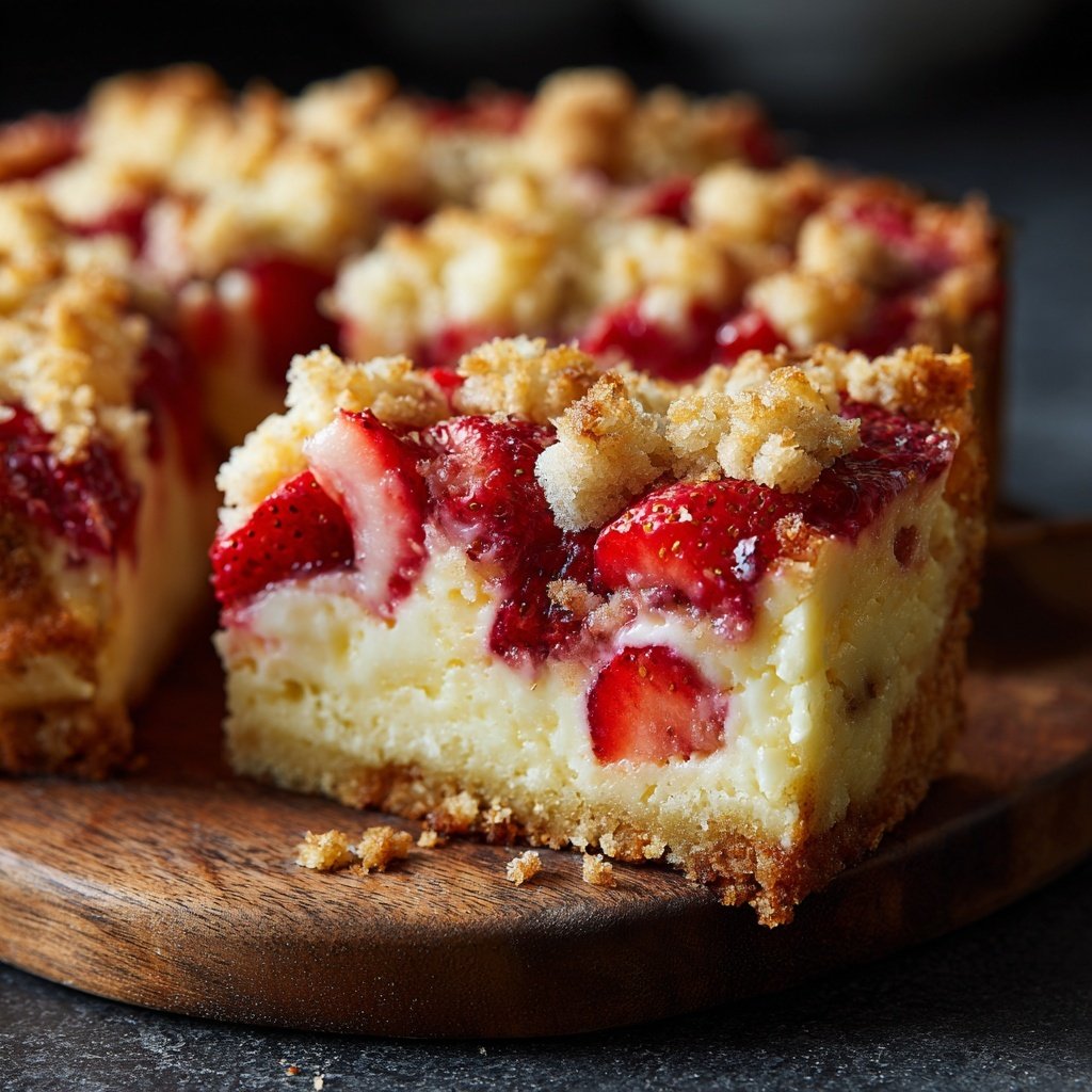 Erdbeer Joghurt Blechkuchen