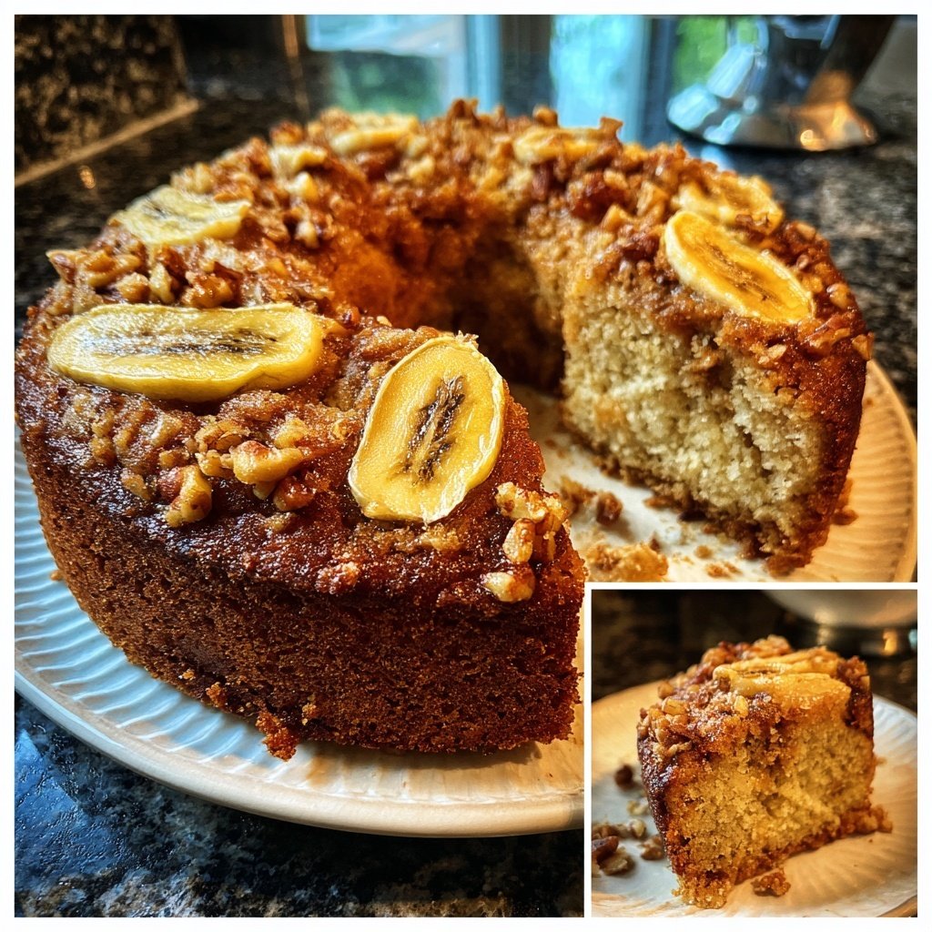 Bananenkuchen mit Dinkelmehl